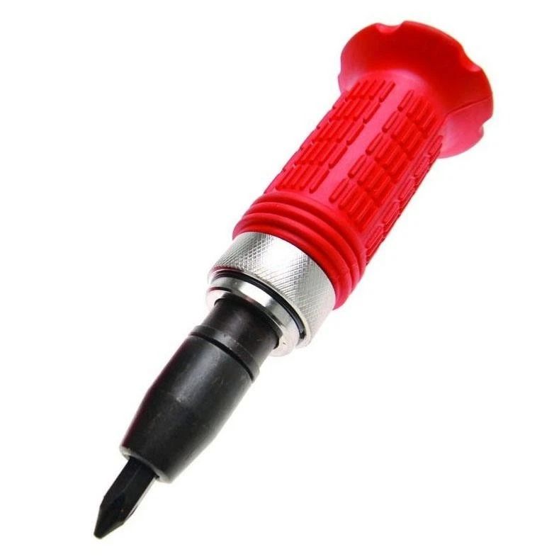 TOURNEVIS A FRAPPER BGS AVEC 12 EMBOUTS ET POIGNEE PARE-COUP - Photo 3/4