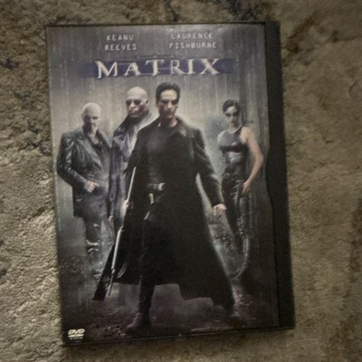 Warner Bros The Matrix DVD Widescreen Edition Keanu Reeves Fishburne Sci-Fi