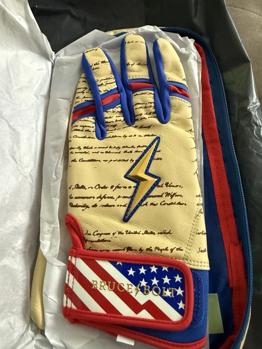 Guantes de Bateo Bruce Bolt Edición Limitada Águila Chirriante Adulto XL NUEVO CON ETIQUETAS 250 EE. UU.