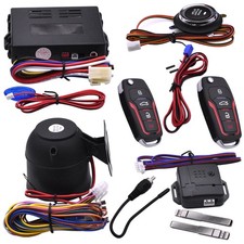 8006b Car Alarm Remote Start Keyless Entry System 12v Universal With Siren 8006b Car Alarm Remote Start Keyless Entry System 12v Universal With Siren