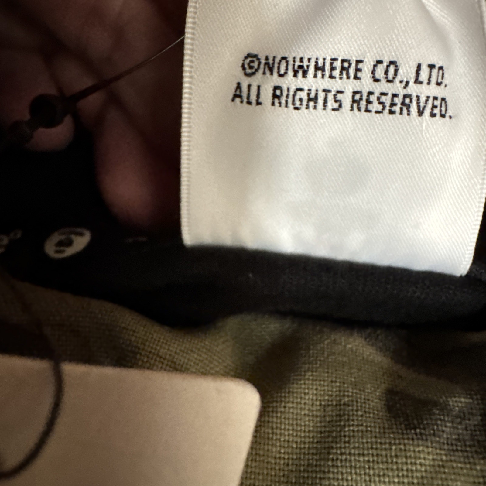 Mens AAPE by A Bathing Ape Black Camo Hooded Sweatshirt Small New - Rare Japan thumbnail 13