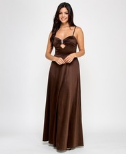Jump Juniors' Embellished Satin Sweetheart Gown 5006 Size 5/6