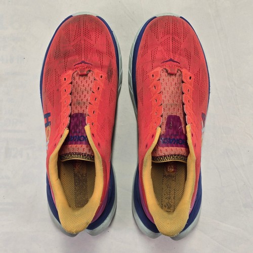 Hoka One One Mach 4 Herren 10D Fiesta/Bluing Laufschuhe 1113528 FBLN - Bild 7 von 11