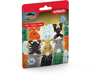 6 Packungen SCHLEICH ELDRADOR  MINI CREATURES Series 3 Actionfigur Mehrfarbig