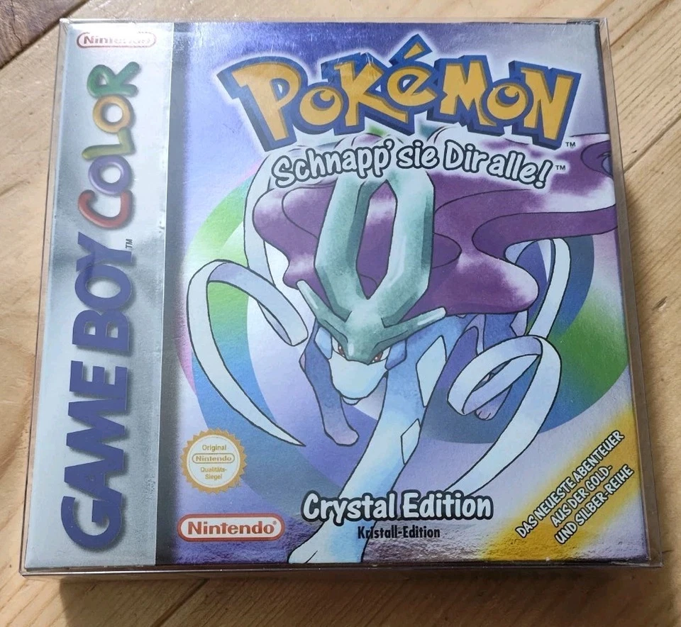 Pokemon Kristall Edition in OVP CIB Komplett - Nintendo Game Boy Color - Top ⚡ - Bild 2 von 4