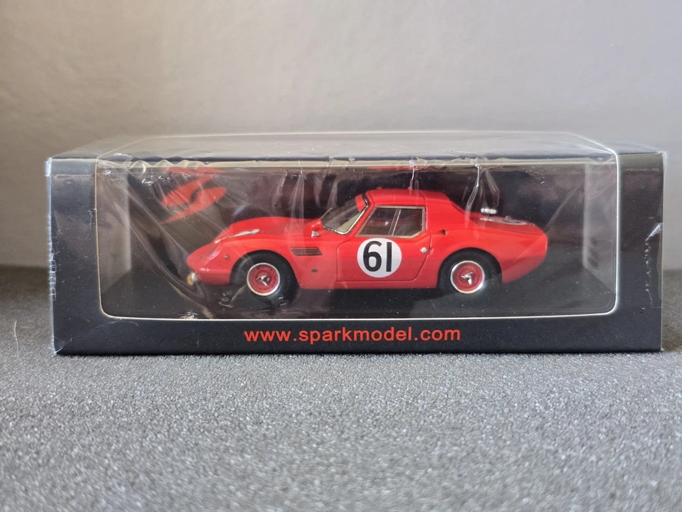 SPARK S3000 ASA RB 613 #61 DINI / GIUNTI 24 HOUR LE MANS 1966 - 1:43 Scale - Image 2 of 4