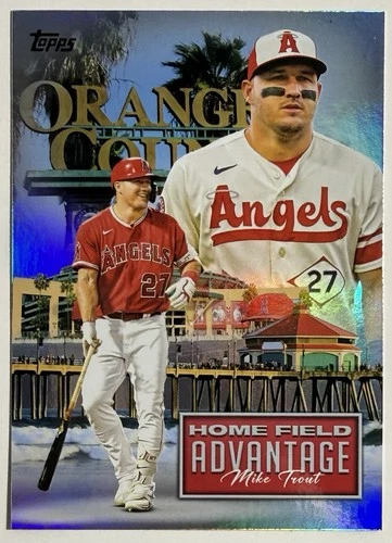 2024 Topps Series 1 - Home Field Advantage Mike Trout #HFA-8