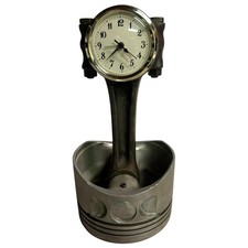 Chevy Small Block Piston Connecting Rod Clock Automotive Man Cave Decor