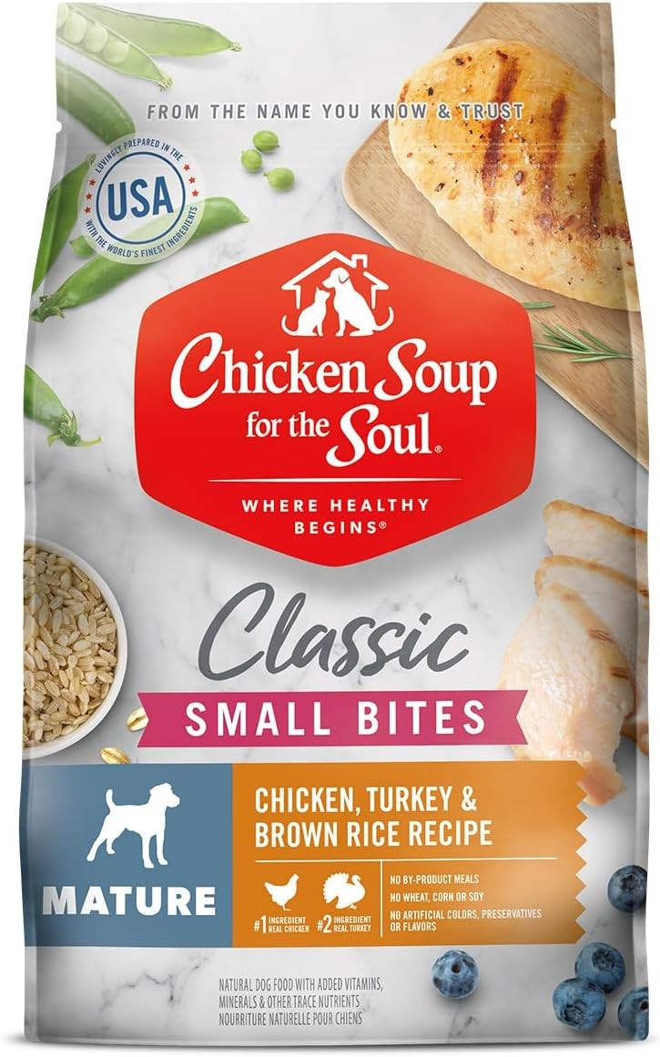 Chicken Soup for the Soul All Natural Premium Small Bites Senior/Mature Dry Dog