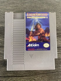 Iron Sword: Wizards and Warriors II 2 (Nintendo NES) solo cartuccia. Testato.