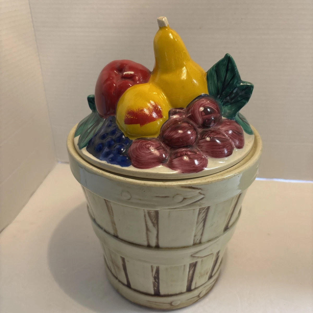 Mccoy Basket Cookie Jar In Vintage Collectible Cookie Jars Pre 