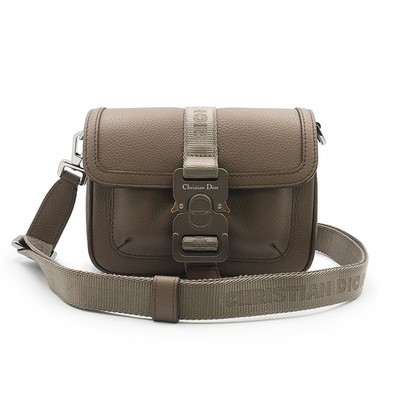 Christian Dior Hit the Road Mini Shoulder Bag Dark Green Khaki 2HTCA458YMJ #612
