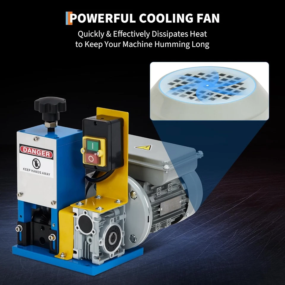 Машина для зачистки электрических проводов 0,05 дюйма - 1 дюйм (1,5-25 мм) устройство для зачистки медных кабелей - Изображение 3 из 4