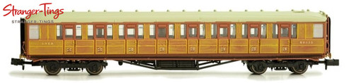 Dapol Gresley Coach LNER Teak 3rd 61628 1:148 Spur N | Zustand: New