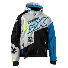 Castle X Silver/Black/Process Blue Code G5 Jacket 3455304XL