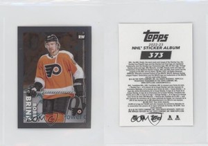 2022-23 Topps Chrome NHL Sticker Collection Bobby Brink #373 Rookie RC