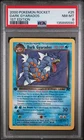 2000 POKEMON ROCKET 1ST EDITION #25 DARK GYARADOS PSA 8