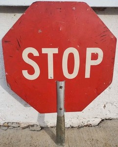 Antique Stop Sign | eBay