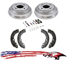 Brake Drums Brake Shoes Springs Fits Honda Civic Manual Transmission 1989-1995
