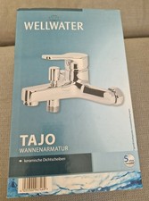 WELLWATER TAJO Wannenarmatur Einhebelmischer Chrom 1/2" Wandmontage