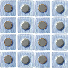 16Pcs Hidden Sew Magnetic Snap,Invisible Magnets Sew in PVC