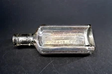 Antique RAWLEIGH'S W T RAWLINGH Glass Bottle Quack Medicine 6.25" Embossed