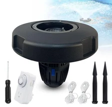 Pond Fountain Aerator，Larger Pond Floating Fountain with 8000 GPH Fountain Pu...