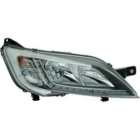 Scheinwerfer Rechts Passend FüR Fiat Ducato Baujahr 14->> Chrom+Led Tagf.Links