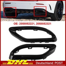 2x L+R Auspuffblende Blende Auspuff Für Mercedes Benz A-Klasse W177