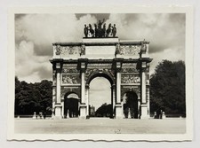 France, Paris, L’Arc du Carrousel, Palais et Musée du Louvre, Original, 1940