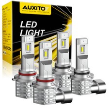 4x 9005 9006 Led Combo Headlight Bulbs High Low Beam Kit 6500k Xenon Super White