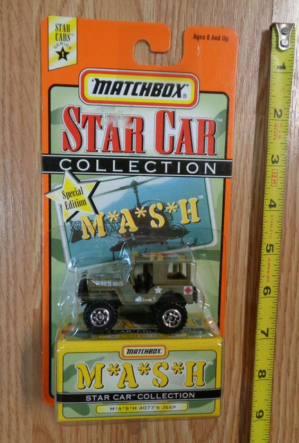 matchbox star car collection