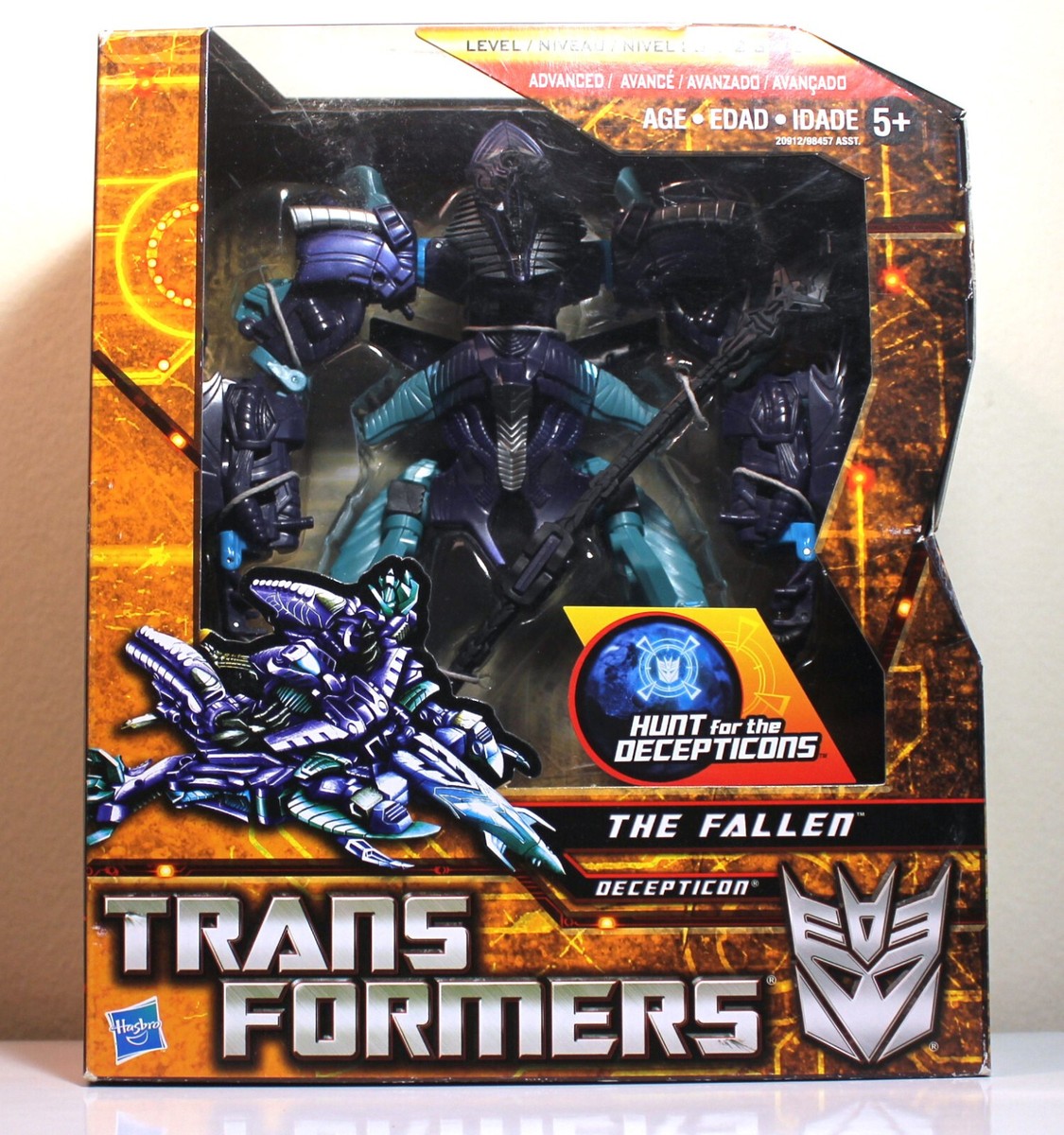 Transformers Hunt For The Decepticons THE FALLEN Voyager Class