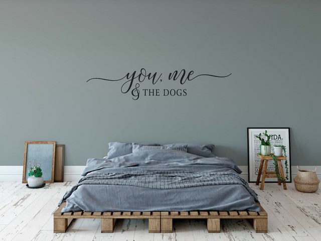 Home Furniture Diy Wall Decals Stickers Wall Decal You And Me Words Love Bedroom Vinyl Wall Art Sticker Mtmstudioclub Com