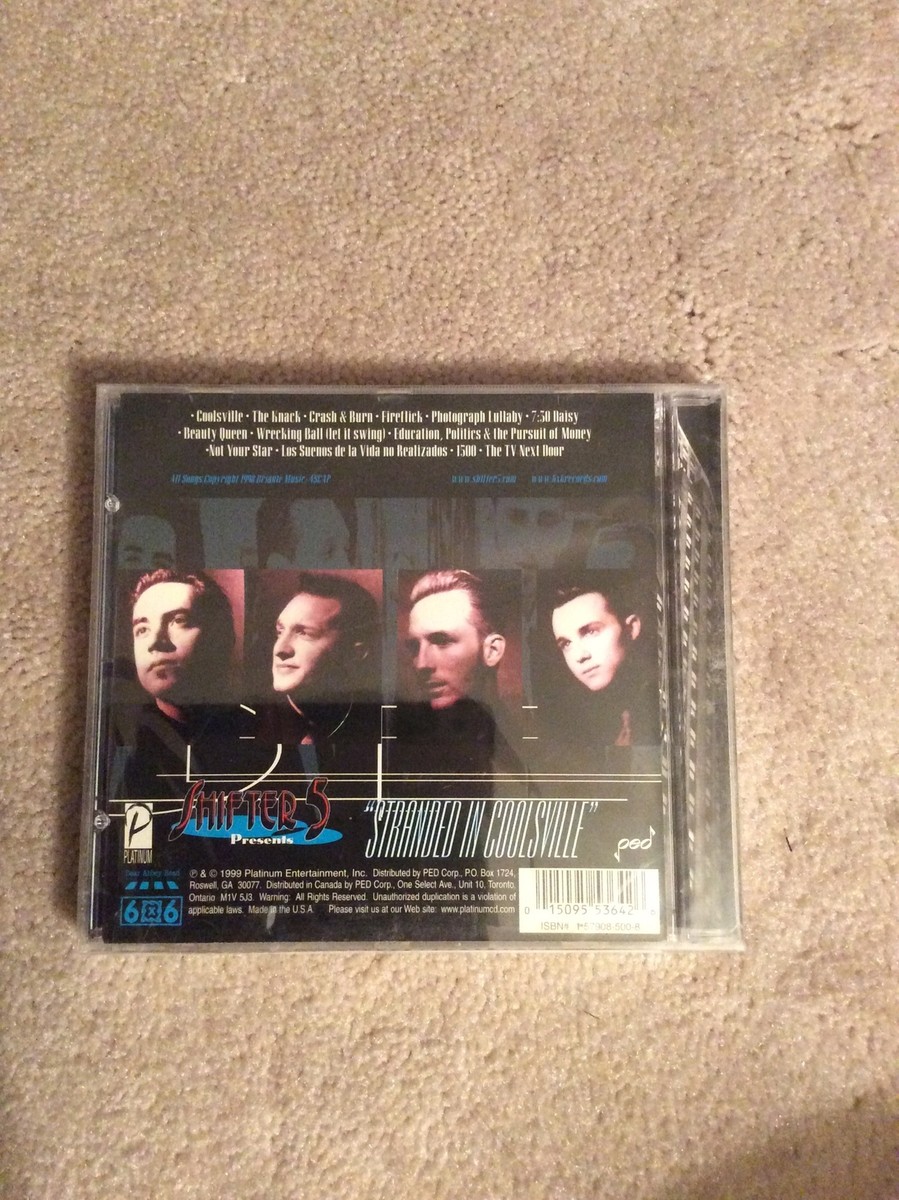 最新作！DVD Stranded in Coolsville by Shifter 5 (CD, Oct-1999, 6x6 Records
