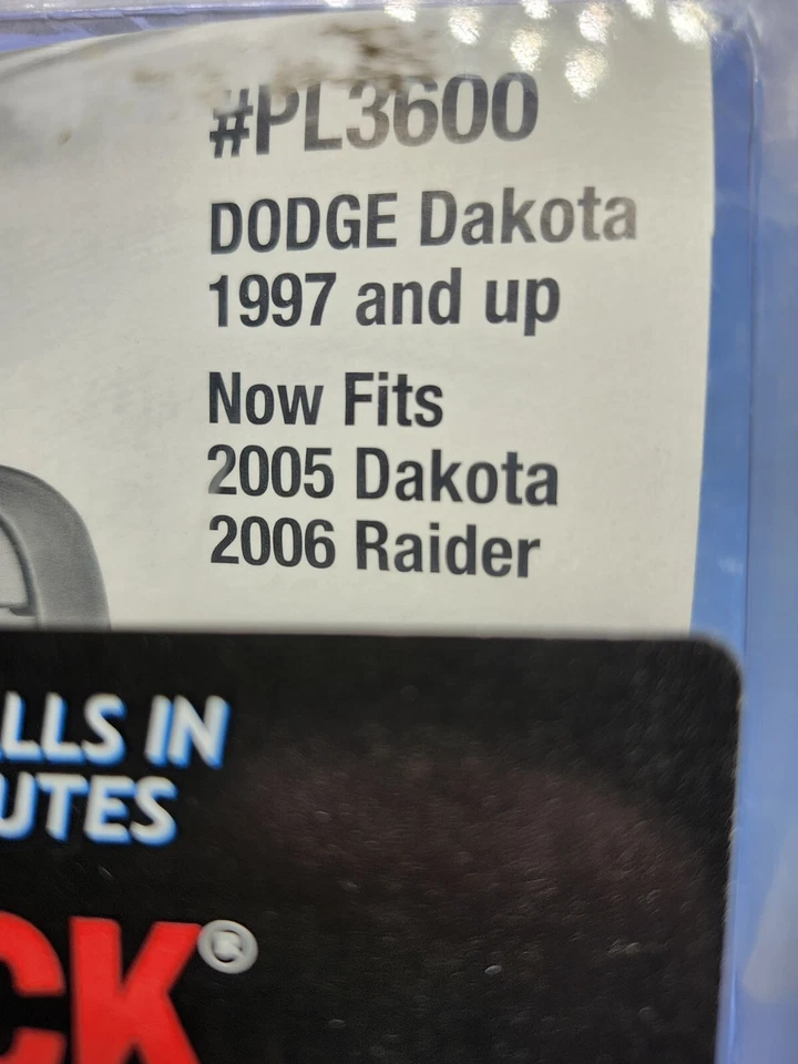 Pop & Lock - PL3600 bloqueo de puerta trasera manual negro para Dodge Dakota y Raider Foto 3 de 4