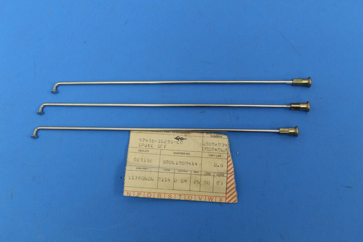 HONDA OEM NOS Spokes 97438-31255K0 Qty 3 | eBay