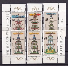 DDD MNH ** 3134-9 SC 2646 Christmas ornaments w margins