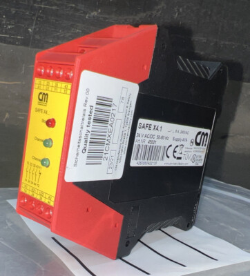 Extension module SAFE X4.1 CM Manufactory Operating voltage: 24 V DC/AC Nos