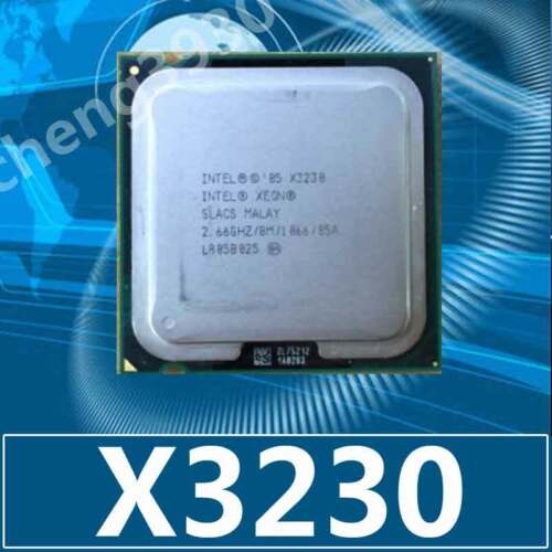 CPU Intel Xeon x3210 x3220 x3230 x3320 x3330 x3350 x3360 x3363 x3370 lga775 - Imagen 4 de 19