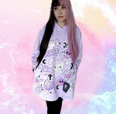kawaii pastel hoodie