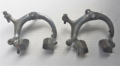 Paar Oldtimer Rennrad Bremssättel gemarkt AGRATI LUXUS, Bianchi Maino Gloria