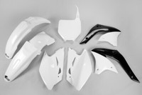 Set Plastics Motorradverkleidungen Kawasaki Kxf 450 2006 Ufo Plast Weiß