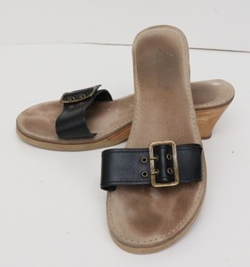 wooden sandals from the 80's