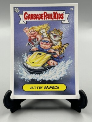 2020 Topps Garbage Pail Kids GPK Exotic #2A Jettin' James