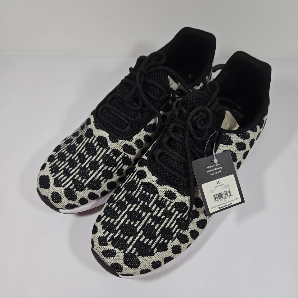 Zapatillas deportivas Athletic Works con estampado de leopardo para mujer talla 10 nuevas Foto 4 de 4