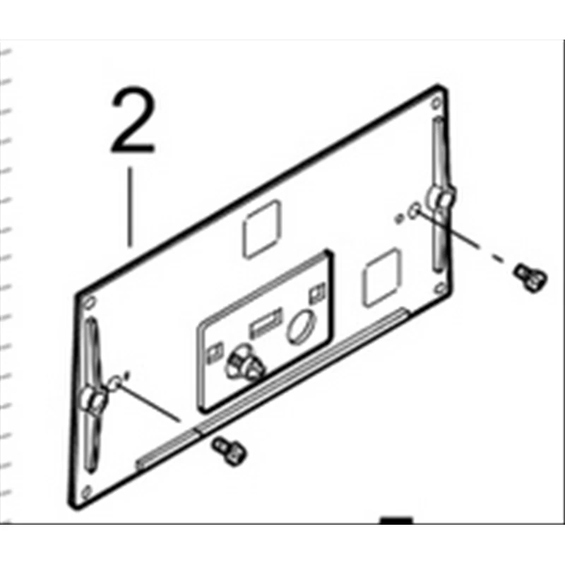 GEBERIT RICAMBIO KIT SOSTITUZIONE GEBERIT PER PLACCA DI COMANDO RICAMBIO _ 240.028.00.1