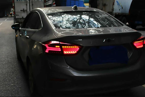 For Chevrolet Cruze Sedan Red LED Rear Lights Assembly LED Tail Lamps 2016-2018 - Picture 4 of 9