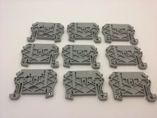 WEIDMULLER ZEW TERMINAL END BLOCK (LOT OF 9) NNB
