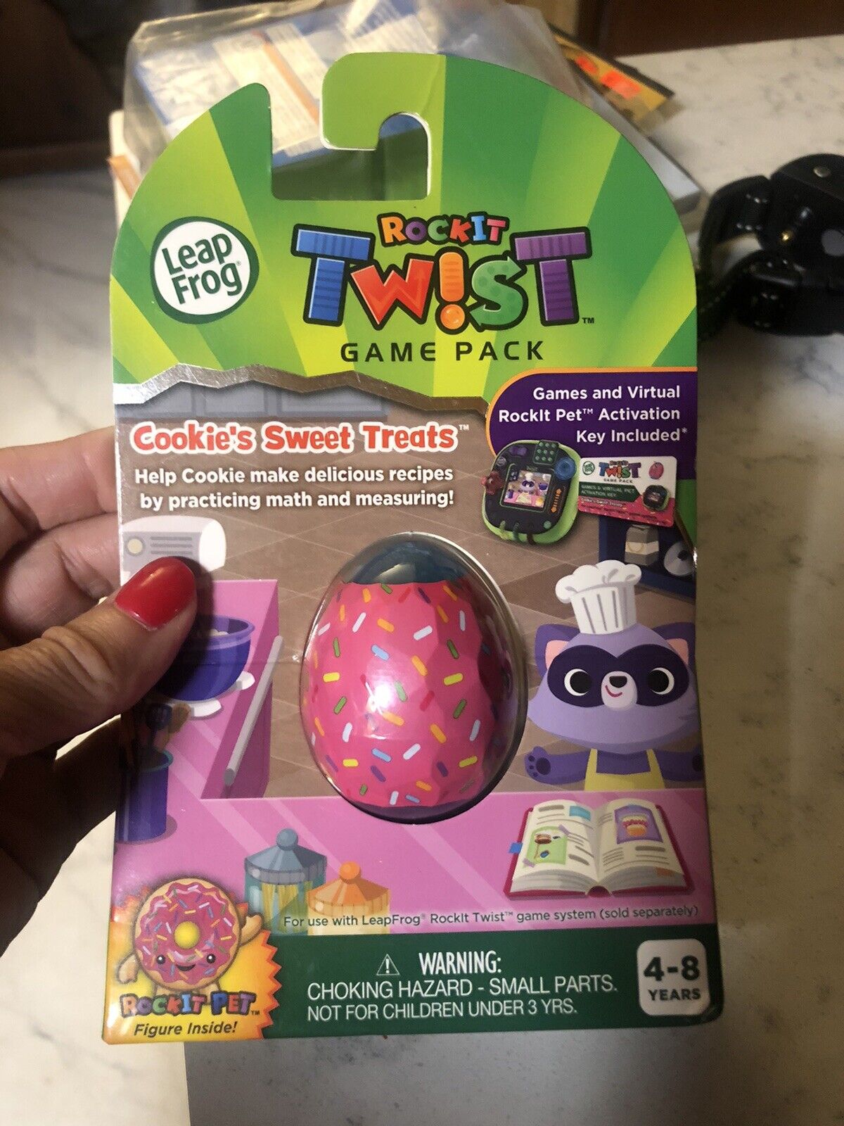 LeapFrog Rockit Twist Game Pack Cookie's Sweet Treats for sale online